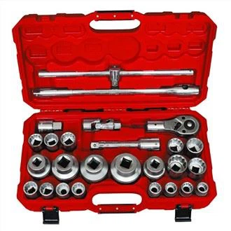 Conjunt de claus d'endoll Dr. de 26 peces de 3/4'' i 1''