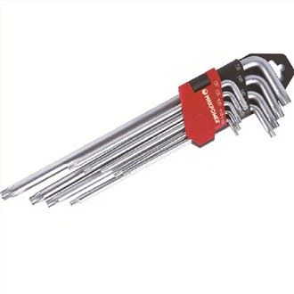 Conjunt de claus Torx de braç llarg de 9 peces