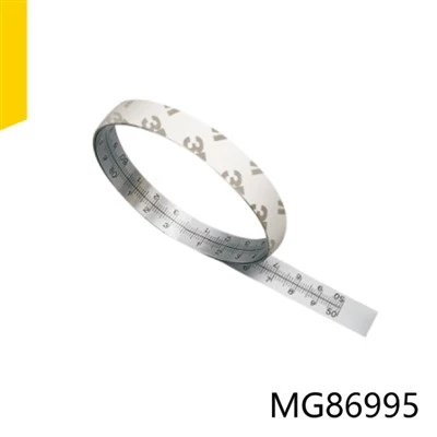 Regla enganxosa d'escala d'acer inoxidable