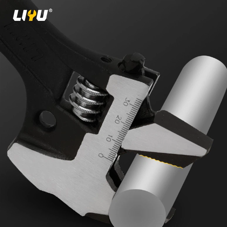 Four-in-one Multifunctional Adjustable Wrench, Pipe Pliers, Sharp Tail, Movable Dual-purpose Knocking, Crowbar, Water Heating Tool, 300mm factory