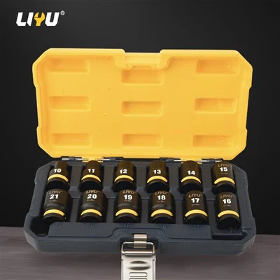 Conjunt de màniga curta pneumàtica de 12 peces de 12,5 mm